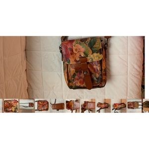 PATRICIA NASH FLORAL CROSSBODY BAG